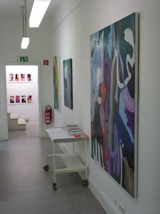 Ausstellungsrundgang in den Ateliers der wfk